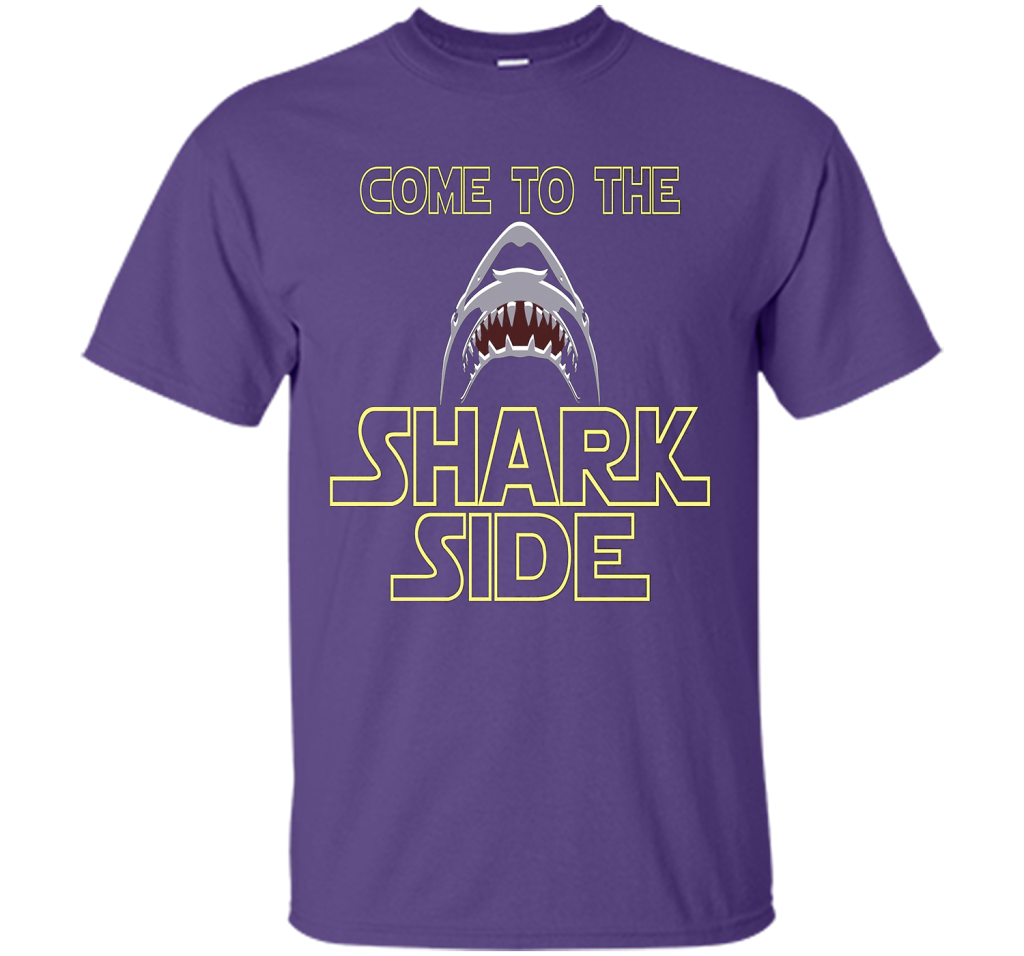 Great White Shark Shirt For Shark Lovers T-Shirt cool shirt Purple