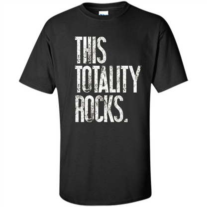 This Totality Rocks T-shirt Black
