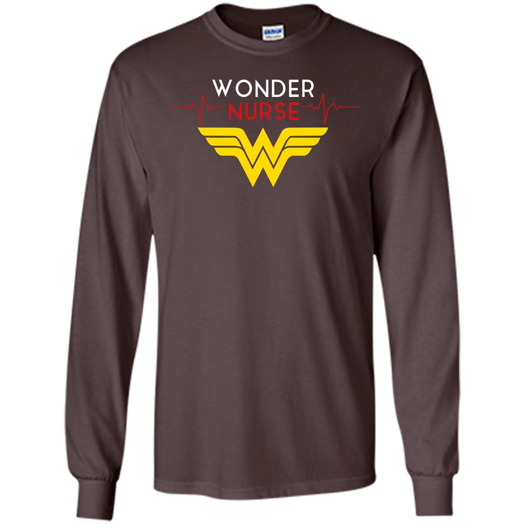 Nurse Lover. Wonder Nurse T-shirt Dark Chocolate