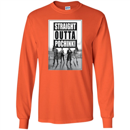 Straight Outta Pochinki T-shirt Orange