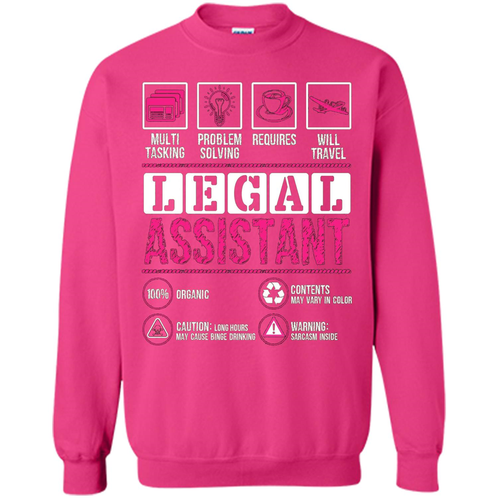Legal Assistant T-shirt Funny Legal Assistant T-shirt Heliconia