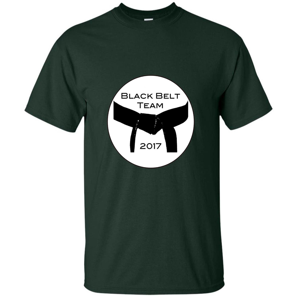 Black Belt Team 2017 T-shirt Forest Green