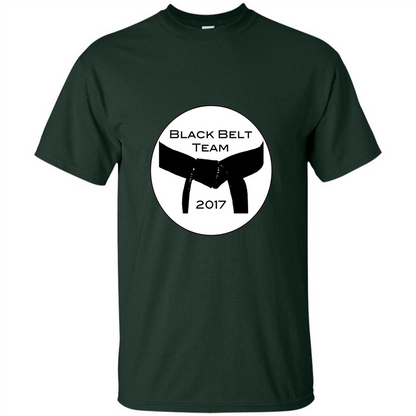 Black Belt Team 2017 T-shirt Forest Green