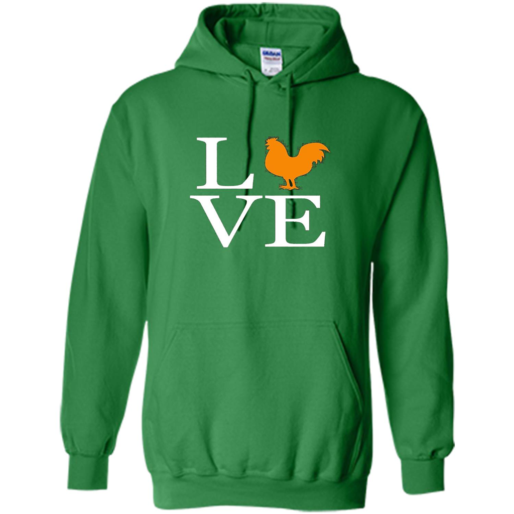 Love ChickenT-Shirt Irish Green