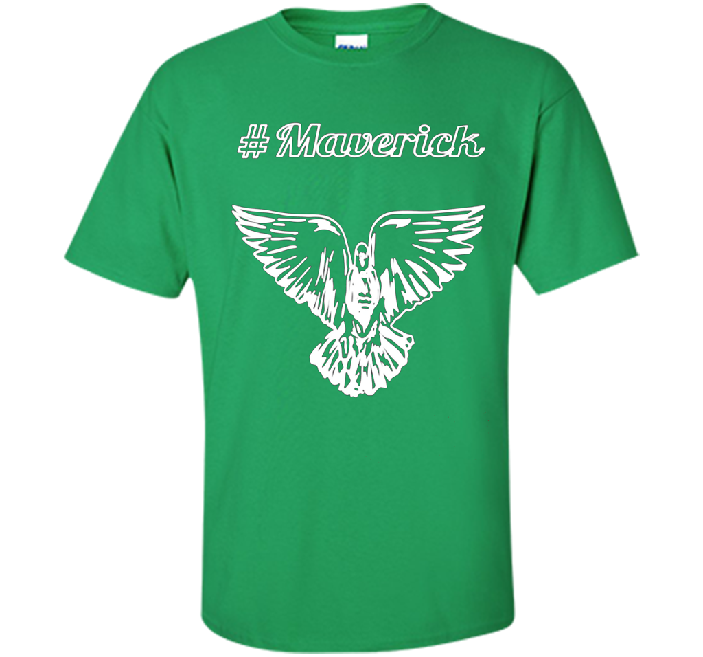 Vibrant T-Shirt Be A Maverick T-shirt Irish Green