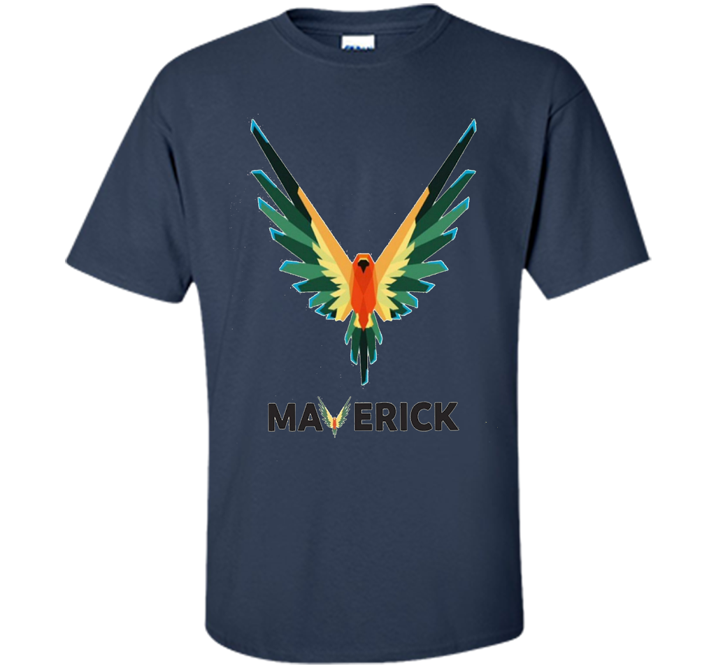 Vibrant T-Shirt Be A Maverick T-shirt Navy