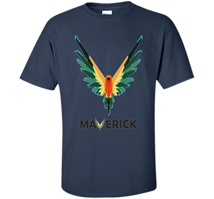 Vibrant T-Shirt Be A Maverick T-shirt Navy