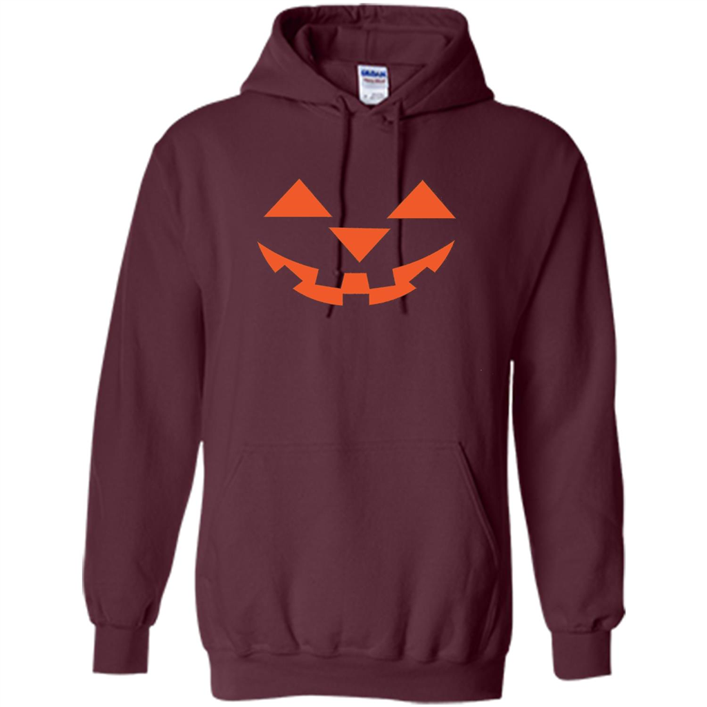 Pumpkin Head Jack O' Lantern Smiling Face Halloween T-shirt