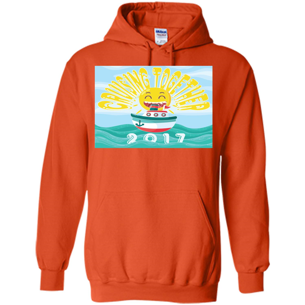 Cruising Together T-shirt Orange