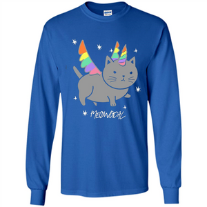 Funny Meowgical Cat Unicorn T-shirt For Cat Lover