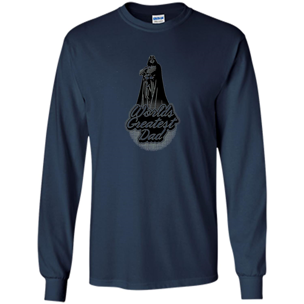 Father Day T-shirt World's Greatest Dad Navy