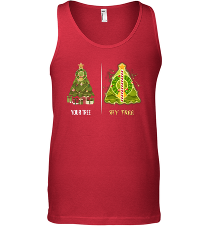 Harry Potter Christmas Tree Tank Top Tank Top Red