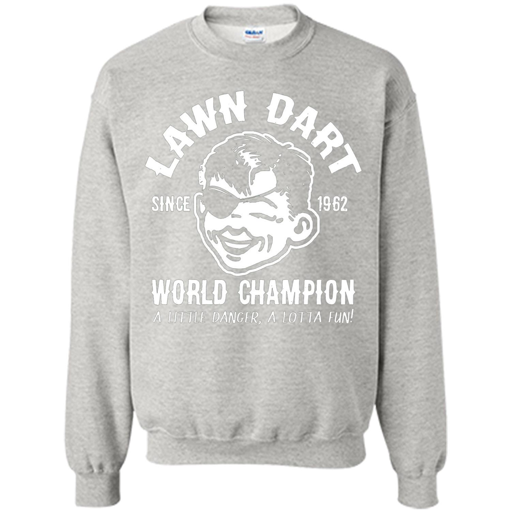 Lawn Dart Since 1962 World Champion Backyard Game T-shirt Ash