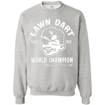 Lawn Dart Since 1962 World Champion Backyard Game T-shirt Ash