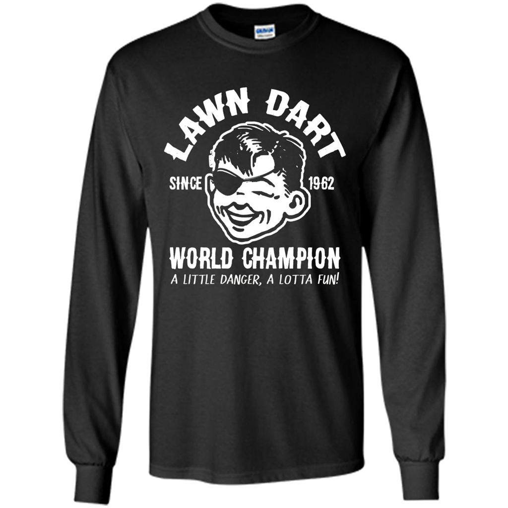 Lawn Dart Since 1962 World Champion Backyard Game T-shirt Black