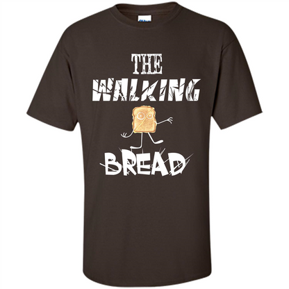 The Walking Bread T-shirt Dark Chocolate