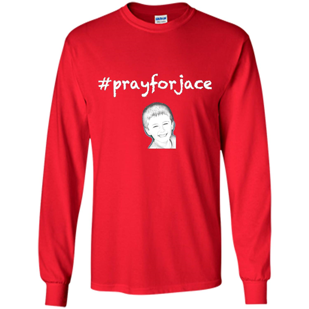 Pray for Jace T-shirt Red