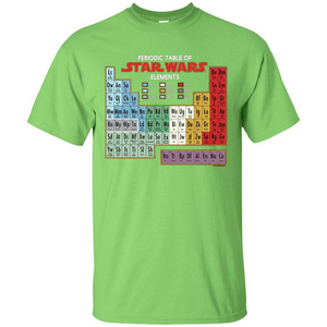 Movie T-shirt Periodic Table of Elements Graphic T-Shirt