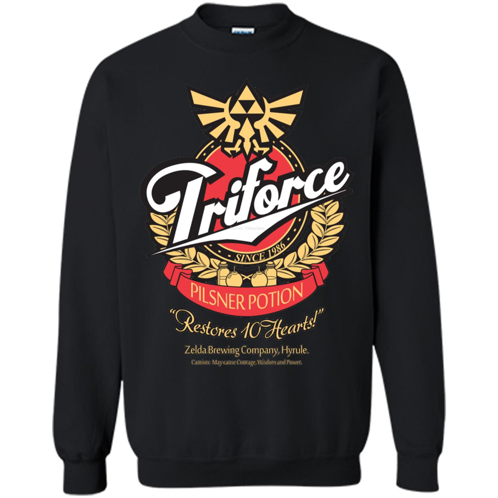 Special Potion Triforce Pilsner Potion T-shirt Black
