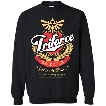 Special Potion Triforce Pilsner Potion T-shirt Black