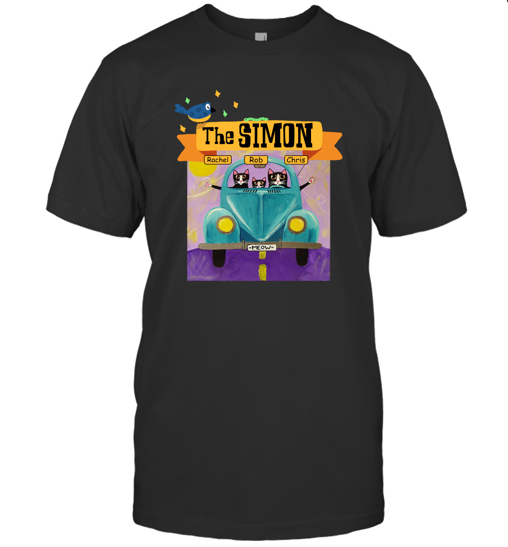 The Simon Family ( Customized Name ) T-Shirt