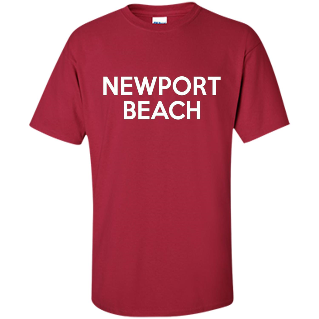 Newport Beach - California T-shirt Cardinal