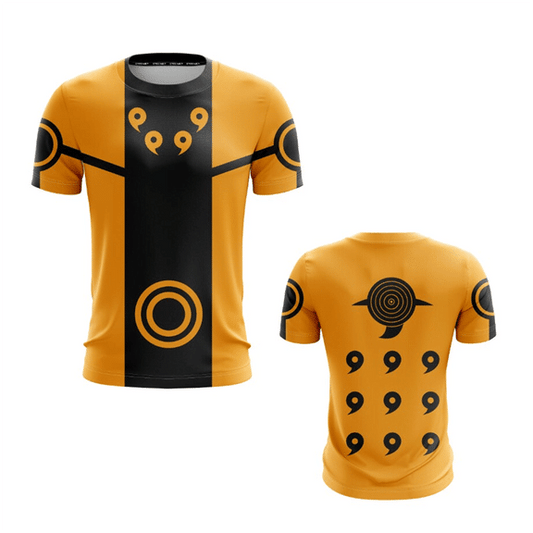 Naruto Six Path Sage Mode Cosplay Unisex 3D T-shirt