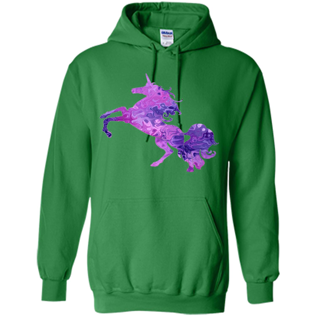 Unicorn Glitter Cute Beautiful Unicorn T-shirt Irish Green