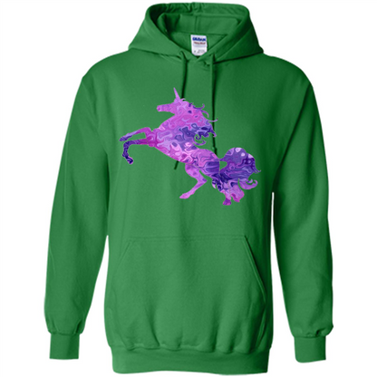 Unicorn Glitter Cute Beautiful Unicorn T-shirt Irish Green