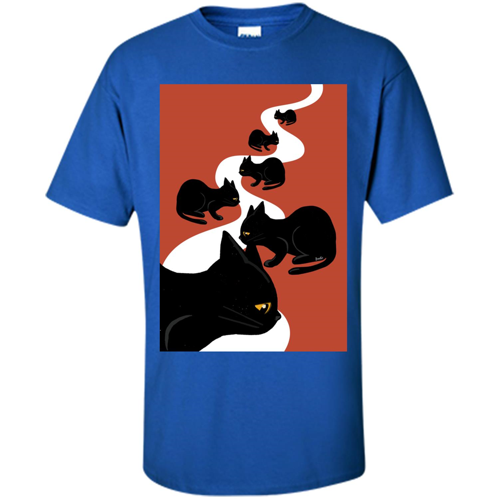 Cat T-Shirt Cat Flow Royal