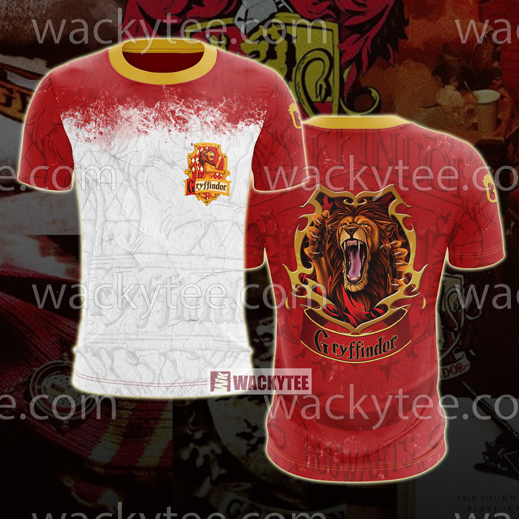 Gryffindor Wear Your House Colours With Pride Unisex 3D T-shirt