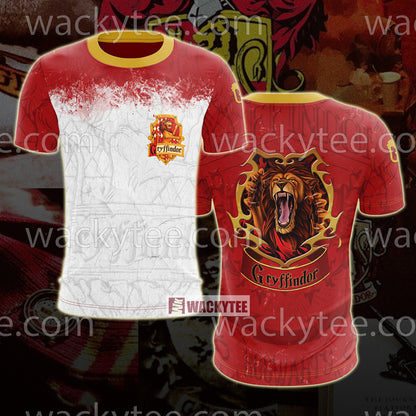 Gryffindor Wear Your House Colours With Pride Unisex 3D T-shirt