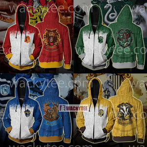 Gryffindor Wear Your House Colours With Pride Zip Up Hoodie
