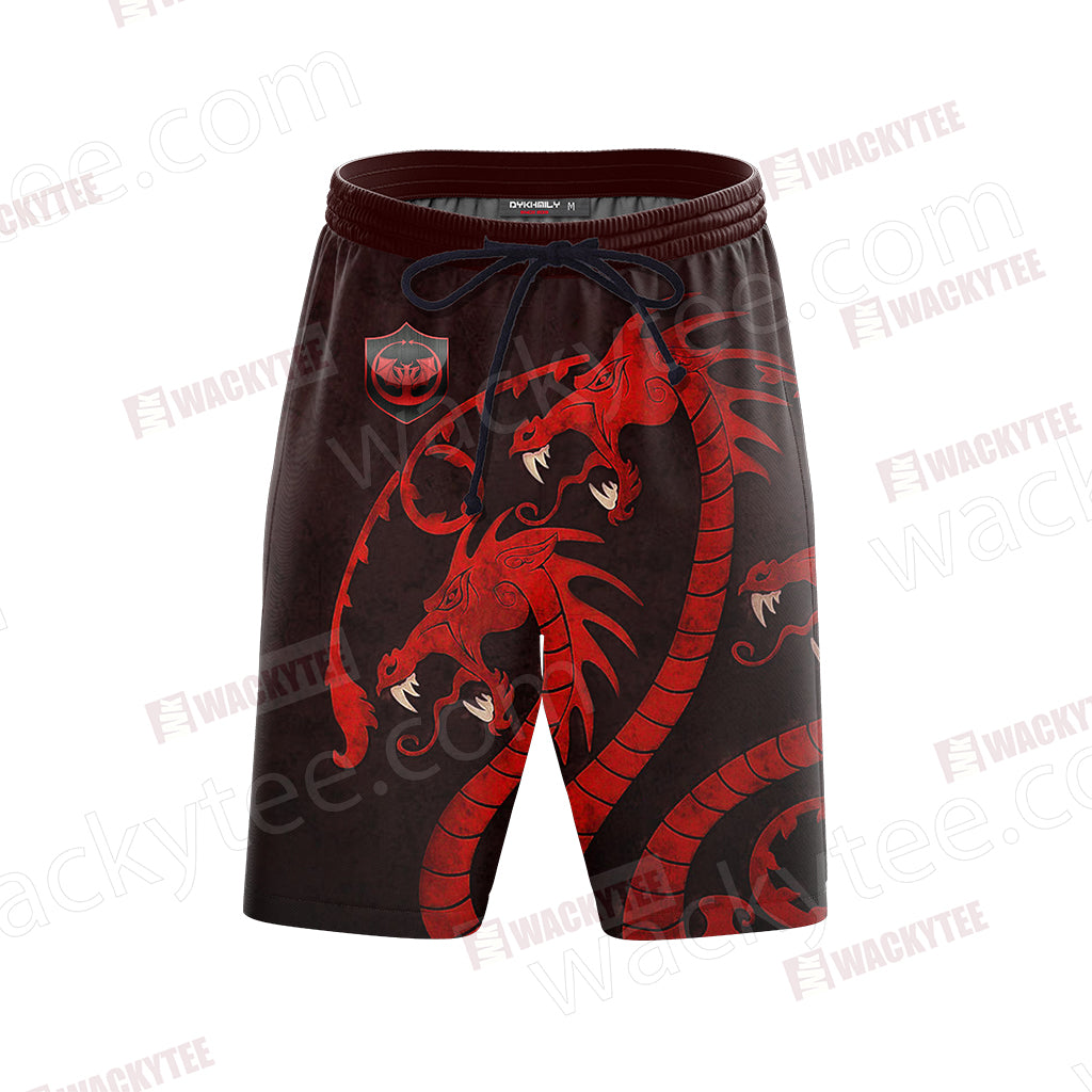 House Targaryen Game Of Thrones Beach Shorts