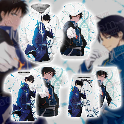 Fullmetal Alchemist Roy Mustang Beach Shorts
