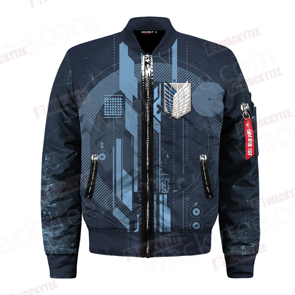 Attack on Titan Emblems - Scouting Legion Bomber Jacket