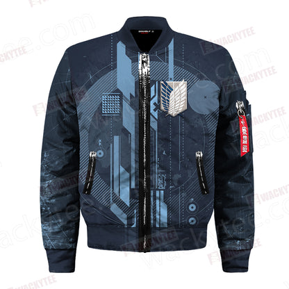 Attack on Titan Emblems - Scouting Legion Bomber Jacket