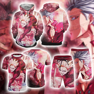 The Seven Deadly Sins Ban 3D Hoodie