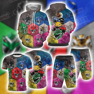 Power Rangers Unisex 3D Hoodie