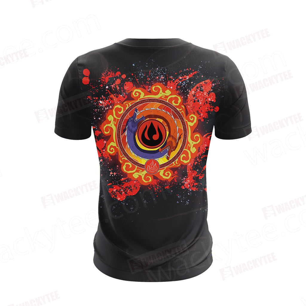 Avatar: The Last Airbender Firebending Unisex 3D T-shirt