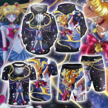 Sailor Moon Unisex 3D T-shirt