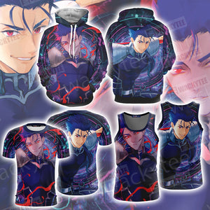 Fate/Stay Night Lancer Unisex 3D Hoodie