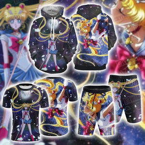 Sailor Moon 3D Beach Shorts