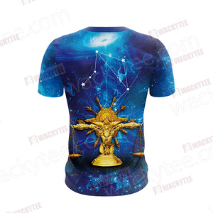 Saint Seiya Knights Of The Zodiac Libra Unisex 3D T-shirt