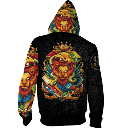 Hogwarts Harry Potter Zip Up Hoodie