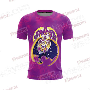 Pokemon Lunala Unisex 3D T-shirt