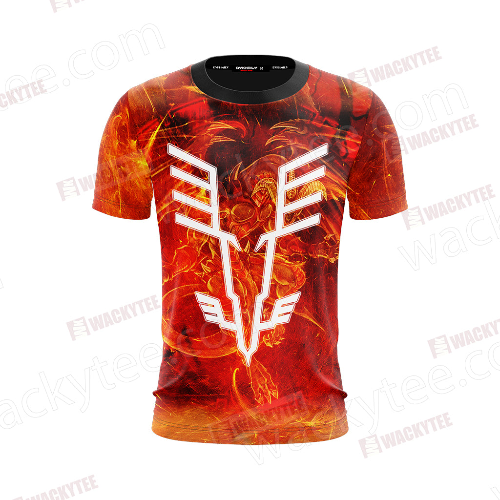 Yu-Gi-Oh! Red Dragon Archfiend The Mark Of The Wings Unisex 3D T-shirt