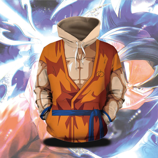 Dragon Ball Z Son Goku Cosplay 3D Hoodie