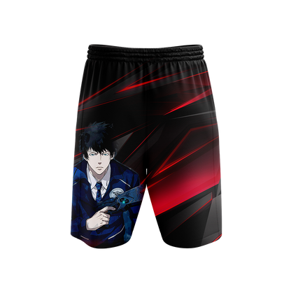 Psycho-Pass Shinya Kogami 3D Beach Shorts
