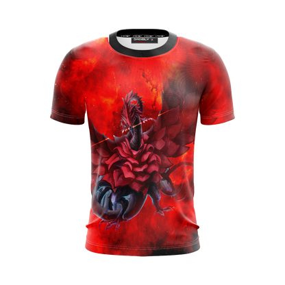 Yu Gi Oh! Izayoi Aki And Black Rose Dragon Unisex 3D T-shirt